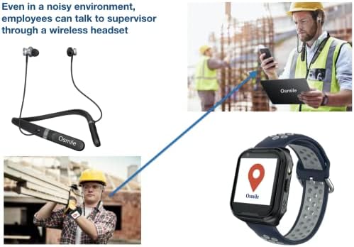 Osmile ED1000 Magányos Munkás Megoldások a Fülhallgató (GPS Tracker)