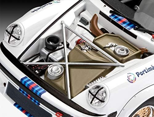Revell RV07685 07685 7685 1:24 Porsche 934 RSR 'Martini Racing' Műanyag Modell, Készlet, Különböző, 1/24