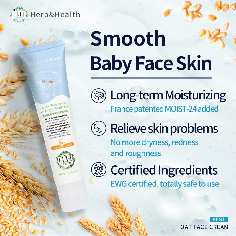 HH Herb & Egészség Zab Teljes arckrém Törékeny arckrém(40g)