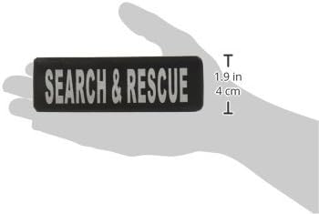 Dogline Search & Rescue Cserélhető Tépőzáras Foltok, Large/X-Large