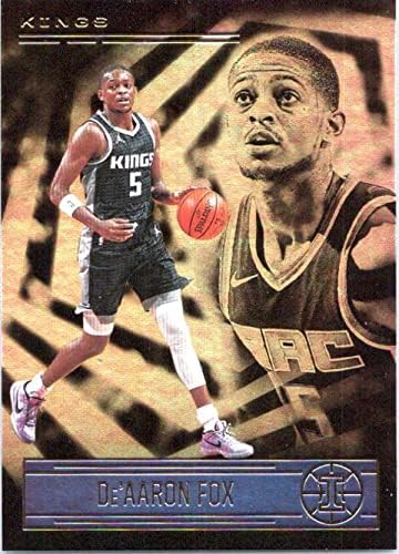 2020-21 Panini Illúziók 135 De'Aaron Fox Sacramento Kings NBA Kosárlabda Trading Card