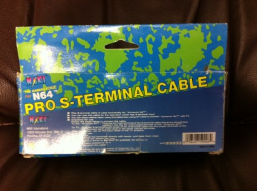 Nintendo 64 (N64) Pro S-Terminál, Kábel