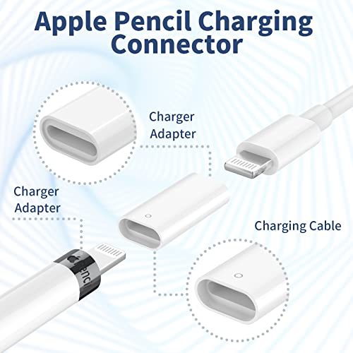 PAINICA [Apple Mpi Hitelesített] az Apple Ceruza Töltő Adapter, Lightning Kábel Töltő Adapter Csatlakozó, Kompatibilis Apple Ceruza 1. Tartozékok