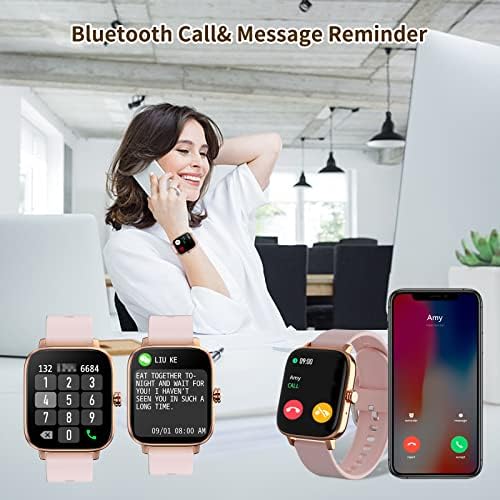 Luoba Okos Nézni, 1.69 Full Touch Válasz/Hogy Hívják a Nők Smartwatch az Android Telefonok Fitness Tracker Aludni Nyomkövető Kalória
