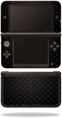 MightySkins Bőr Kompatibilis a Nintendo 3DS XL - Fekete Fal | Védő, Tartós, Egyedi Vinyl Matrica wrap Borító | Könnyű Alkalmazni,