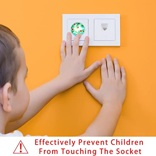 LAIYUHUA Outlet Fedezi a Baba Biztonságáról （12 & 24 Pack）Folyamatos Elektromos Plug-Protector | Gyermek Biztonsági Műanyag Outlet Borítók