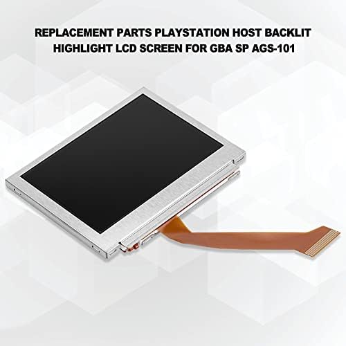 GBA SP AGS-101-es Háttérvilágítású LCD Kijelző GBA SP Fogadó LCD Háttérvilágítású Kijelző Game Boy Advance LCD Háttérvilágítású Kijelző