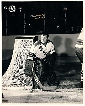 GUMP WORSLEY Aláírt New York Rangers 8 x 10 - Fotó 70664 - Dedikált NHL-Fotók