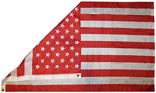 Az amerikai Nagykereskedelmi Áruház 3x5 USA-ban az 50 Csillag Piros-Fehér Alabama 3 'x5' Prémium Minőségű Nylon, Poliészter Zászló