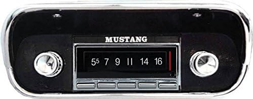 1967-1973 Ford Mustang 300 watt USA-740 VAGYOK Autó Sztereó FM Rádió, beépített Bluetooth, AUX Bemenet, Szín, Változás, LCD Digitális Kijelző