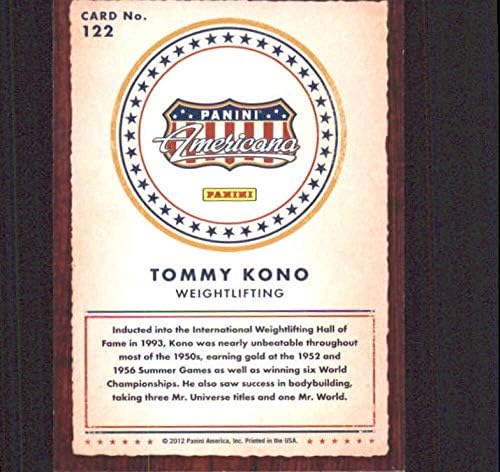 2012 Panini Americana Hősök, Legendák 122 Tommy Kono NonSport NM-MT