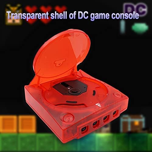 TX LÁNY Játékok Konzol Védő Doboz Játék Tartozékok Áttetsző Esetben a SEGA Dreamcast DC Védő Héj Csere (Szín : Sötét Kék)