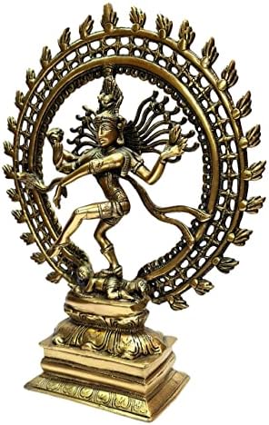 ESPLANADE Réz Natraj Szobor Bálvány Szobor Shiva - Nataraj A Lord of Dance Natrajan (17 Hüvelyk Nagy Méret)