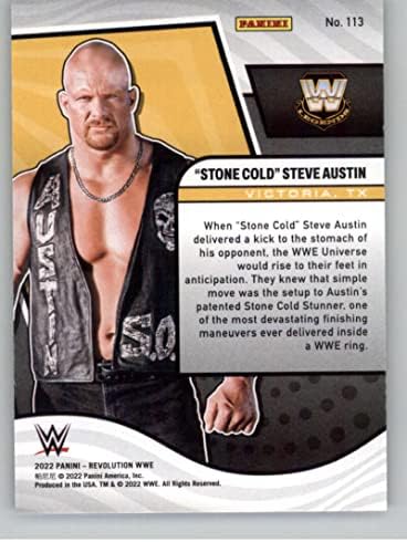 2022 Panini Forradalom WWE 113 Stone Cold Steve Austin Legendák Legenda Birkózás Trading Card
