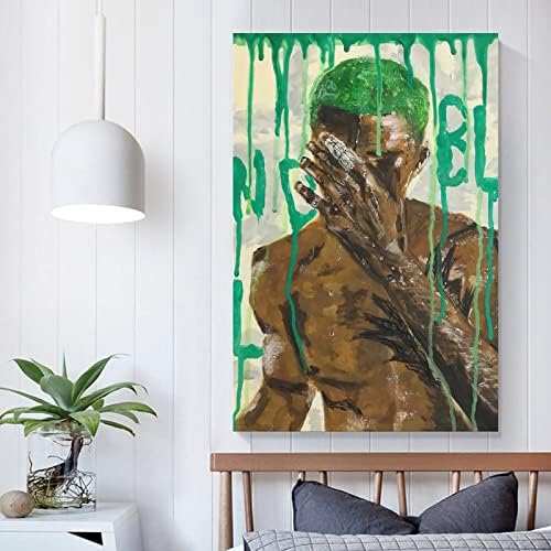 GRYEC Rapper Poszter Frank Ocean Poszter Díszítő Festés Vászon Fali Poszterek Art Kép Nyomtatási Modern Család Hálószoba Decor