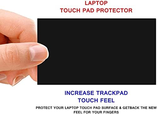 (2 Db) Ecomaholics Prémium Trackpad Védő ASUS VivoBook S14 (S435) 14 hüvelykes Laptop, Fekete Touch pad Fedezze Anti Karcolás Anti Fingerprint
