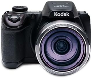 Kodak AZ521, 16 MP Fényképezőgép 52x Optikai Zoom, 3 - os LCD kijelző, 1080p Videó Felvétel - Fekete