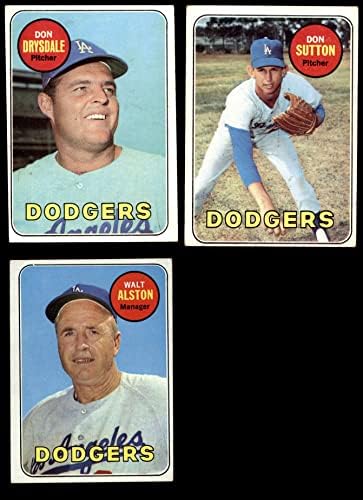 1969 Topps Los Angeles Dodgers Közelében Csapat készen áll a Los Angeles Dodgers (Set) VG+ Dodgers