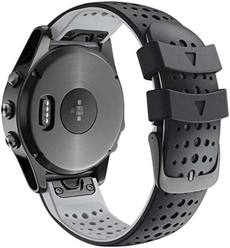 TTUCFA 22mm Quickfit Watchband a Garmin Fenix 7 6 6Pro 5 5Plus Szilikon Sáv a Megközelítés S60 S62 Forerunner 935 945 csuklópánt (Szín