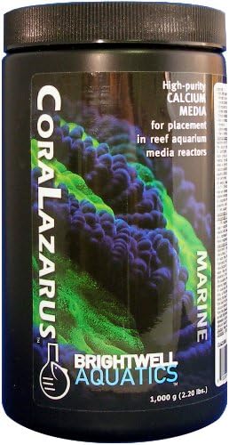 Brightwell Vízi CoraLazarus - Kalcium Média Tengeri Reef Akvárium Média Reaktorok, 1000 Gramm