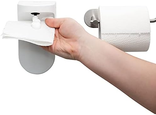 Fohm | Érintés Wc-Papír Hab Adagoló Fürdőszoba Kit - Kapcsolja be A Wc-Papírt Flushable Törlőkendő | Csatlakoztatja A Fali | Nagy,