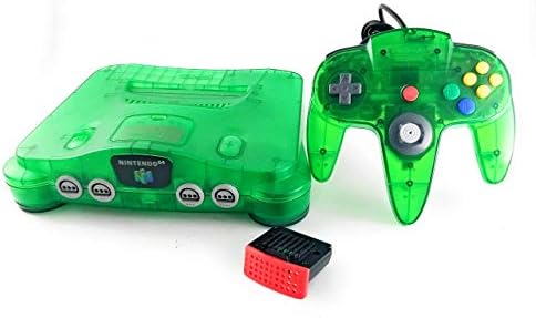Nintendo 64 Rendszer Videojáték-Konzol Dzsungel Zöld (Felújított)