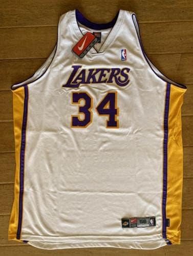 Shaq Shaquille O ' Neal ALÁÍRT Nike Csapat LA Lakers Jersey HOF PSA/DNS-DEDIKÁLT - Dedikált NBA Mezek