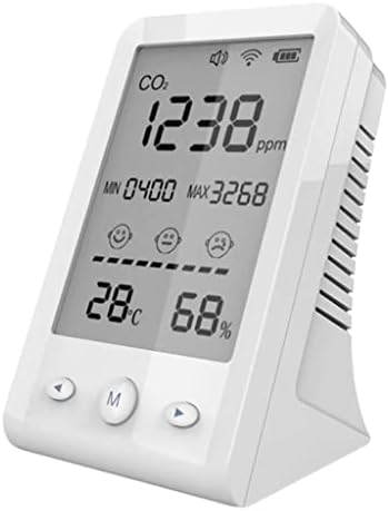 MXIAOXIA CO2-Mérő, Digitális Hőmérséklet-Páratartalom-Érzékelő Tesztelő Levegő Minősége Monitor Szén-Dioxid-Érzékelő Otthoni Iroda