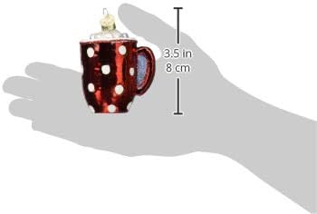 A régi Világban a Karácsony 32310 Kávé, Tea Ajándékok Fújt Üveg Díszek a karácsonyfára Forró Kakaó