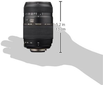 Tamron Auto Fókusz AF70-300mm f/4.0-5.6 Di LD Macro 1:2 Zoom Objektív Beépített Motor Nikon Digitális TÜKÖRREFLEXES (Modell A17NII)