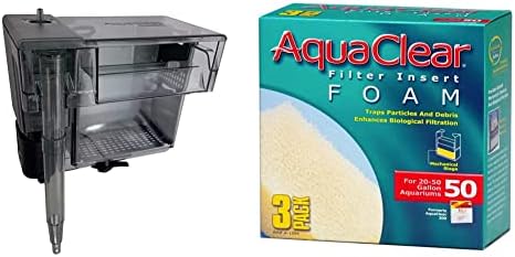 AquaClear 50 Hatalom Szűrő, valamint Hab a Lapkák Csomag, 20 vagy 50 Literes Akvárium szűrés Szűrő Média