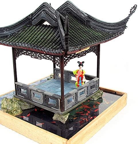 Hopu Pavilon - 1/25 Klasszikus Kínai Szucsou Kerti Pavilon Fa Építészet Modell Készlet