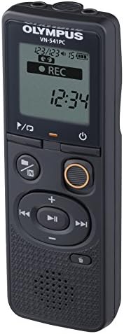 Olympus VN-541PC digitális hangrögzítő egygombos felvétel, zaj-törlési funkció, 4 GB memória, négy jelenetek rögzítése, tartalmaz