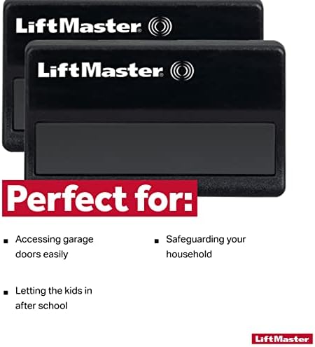 LiftMaster 371LM Biztonsági+ 1-Gombot, garázsnyitó, valamint Kapu Üzemeltető Távirányító - Csomag 2