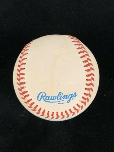 Hoyt Wilhelm Orioles Yankees ALÁÍRT Hivatalos AL Bobby Brown Baseball w/hologram - Dedikált Baseball