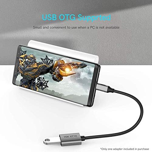 Tek Styz USB-C USB 3.0 Adapter Működik Nokia 8.3 5G OTG Típus-C/PD Férfi USB 3.0 Női Converter. (5Gbps)