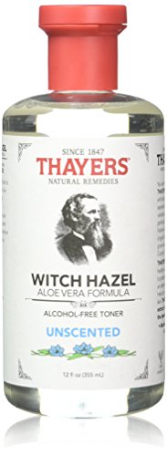 Thayer-ek vagyunk Alkohol-mentes Illatmentes Witch Hazel, majd Aloe Vera Formula Toner 12 oz. (Csomag 2)