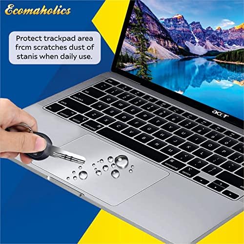 (2 Db) Ecomaholics Trackpad Védő Acer Chromebook 317 17.3 hüvelykes Laptop Touch Pad Fedél Átlátszó Matt Anti-Semmiből Anti-Víz Touchpad