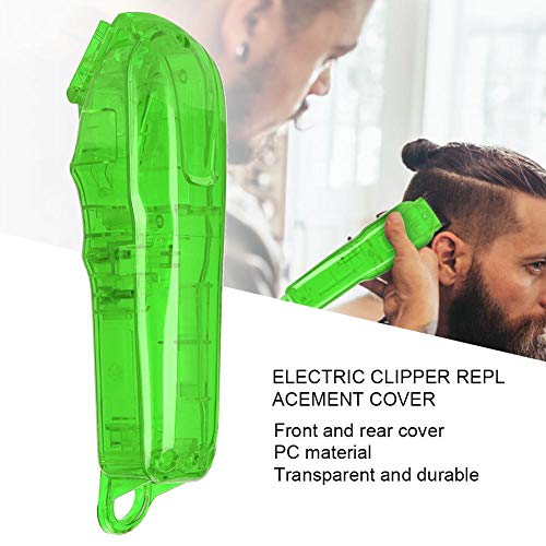 Elektromos Haj Clipper Csere Fedezze Divatos Áttetsző Haj Trimmer Teljes Testet Borító Szalon Használja(Zöld)
