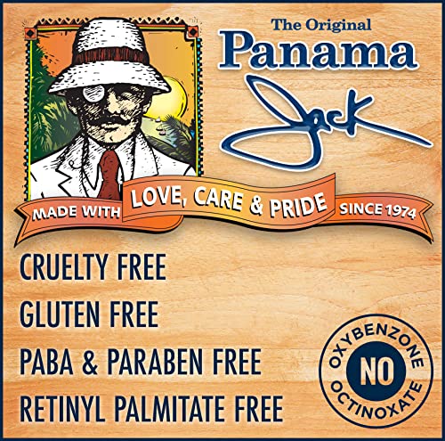 Panama Jack Fényvédő Barnító Olaj - SPF 4, PABA, Paraben, Glutén & Kegyetlenség Ingyenes, Antioxidáns Formula Egzotikus Olajok,