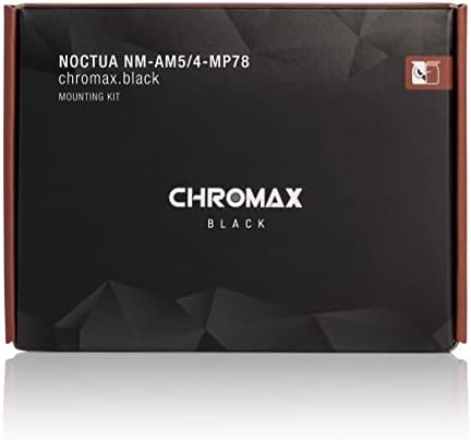 Noctua NM-AM5/4-MP78 chromax.Fekete,SecuFirm2 Szerelés-Készlet AMD AM5 & AM4 (Fekete)