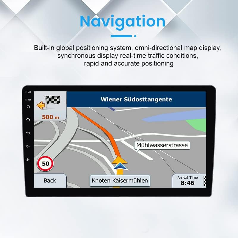 Autó Rádió Sztereó Hyundai Accent Verna Solaris i25 2010-, Biorunn Android 11 9 inch 8Core Autó GPS Navi Vezeték nélküli