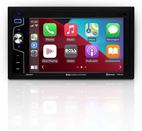 FŐNÖK Audio Rendszerek Elite Series BE62CP Apple CarPlay Autó Multimédia Lejátszó - Dupla Din, Bluetooth Audio, majd a Hívás, 6.2 Inch