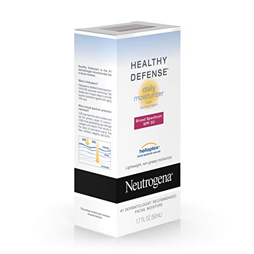Neutrogena Egészséges Védelem Napi C-Vitamin & E-Vitamin Arc Hidratáló, Nem Zsíros Anti Ránc az Arcán Krém & Nyak Krém SPF
