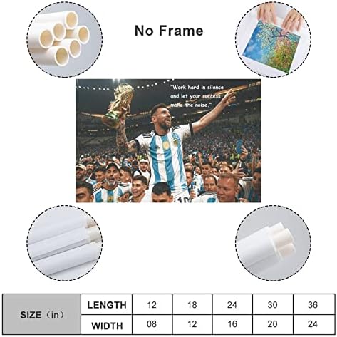 Király A Labdarúgó Poszter Argentin Foci Szupersztár Plakátok World Cup Bajnok Motivációs Poste Labdarúgó Szupersztár Foci Idol Vászon Nyomtatás