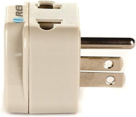 OREI USA, Japán, Fülöp-szigetek & More (B Típus) Travel Adapter Dugó - 2 az 1-ben - CE Certified - RoHS-Konform - 2 Pack - Fehér Szín (DB-5-2PK)