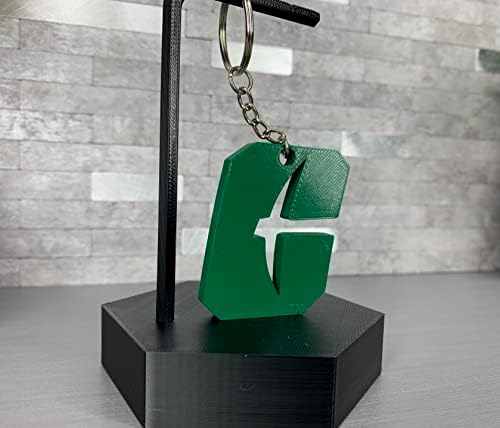 Charlotte 49ers 3D nyomtatott C logó kulcstartó
