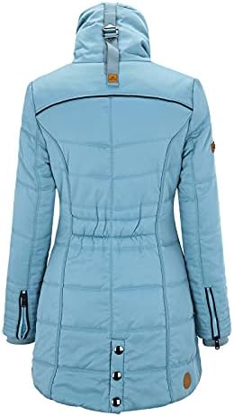 Xiloccer Női Nehéz Téli Kabátok Hosszú Kabát Tervező Kabátok Női Sportos Kabát Alkalmi Divat a Vastag Kabát