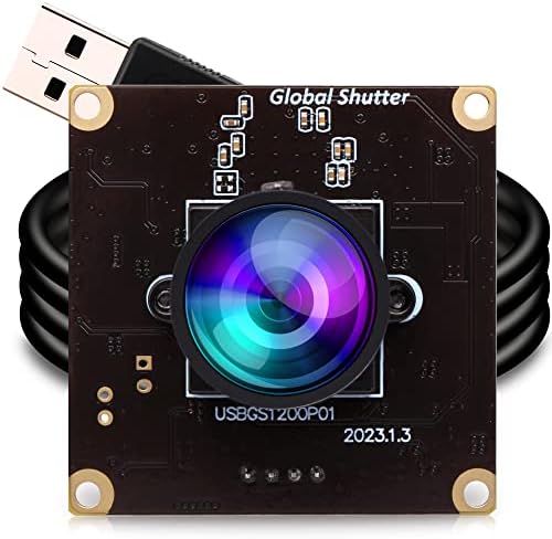 ELP Nagy Sebességű Széles Látószögű Global Shutter USB Kamera Modul a Számítógép 1080P Mini UVC USB2.0 Webkamera Fórumon 110degree Nem