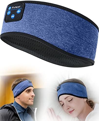 Fulext Aludni, Fejhallgató,Fejpánt Fejhallgató 10Hrs Bluetooth Fejpánt a Kényelmes Fülhallgató, Kényelmes Alvás Fejhallgató